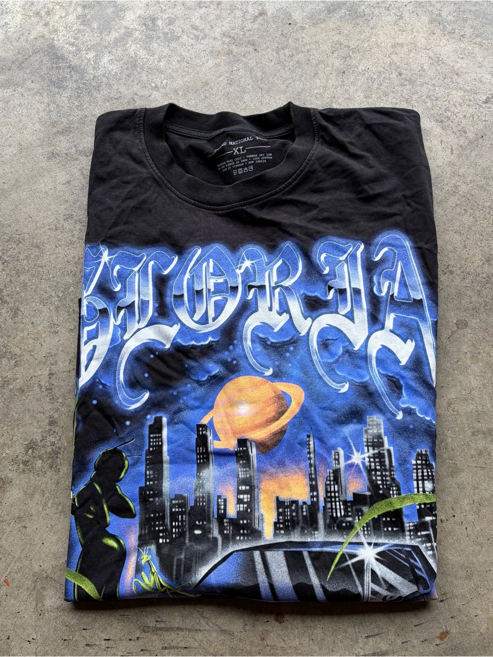 Grand National Tour 2025 Gloria T Shirt Kendrick Lamar SZA Official Merch